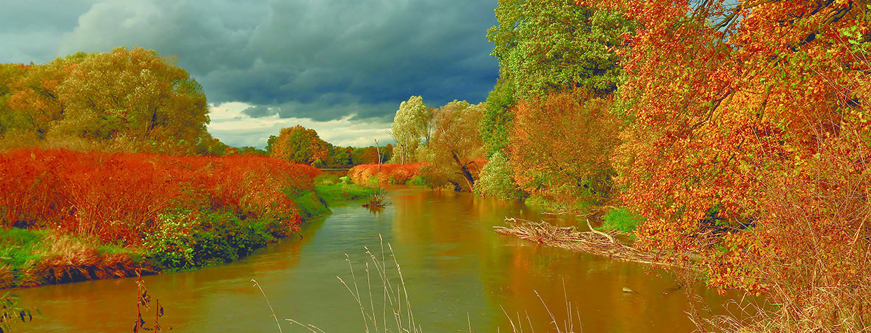 řeka Odra.